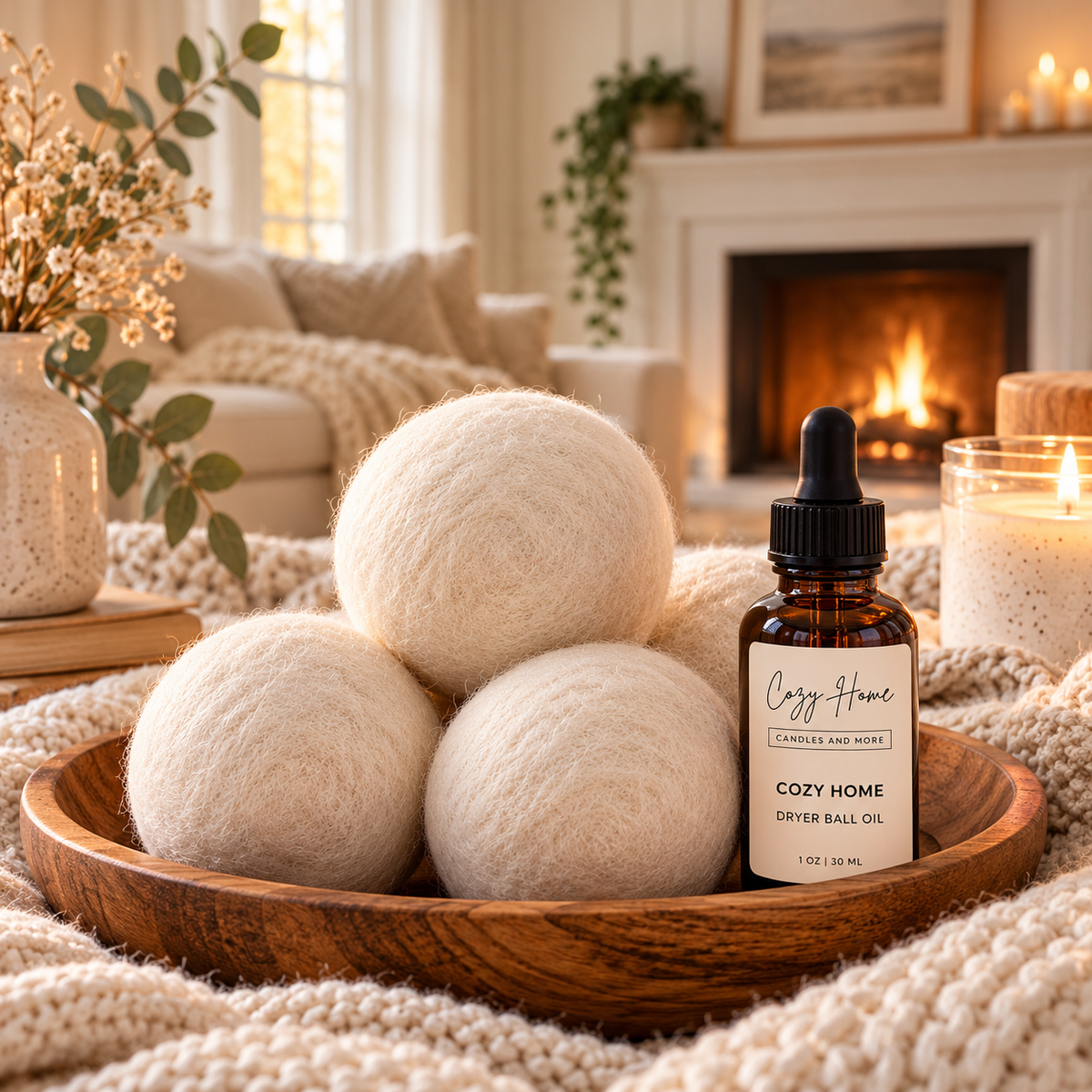 Cozy Home Dryer Ball Oil Kit