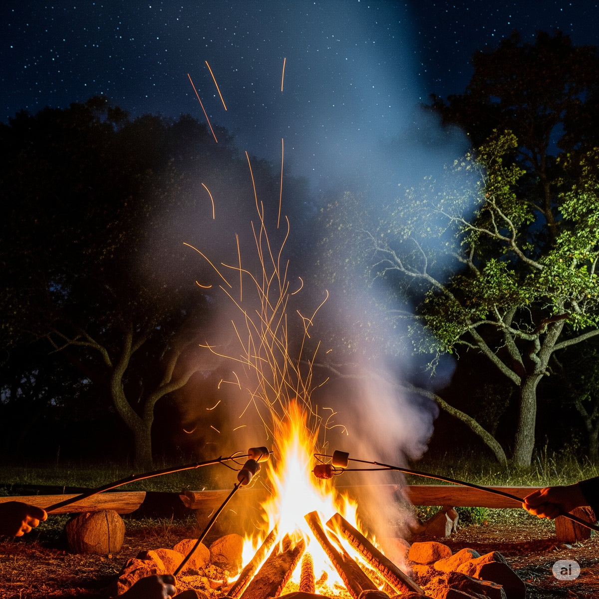 Campfire Car Freshener