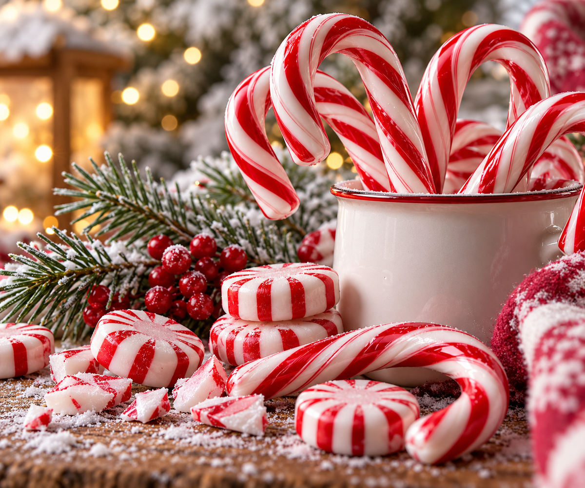 Candy Cane 10oz Candle