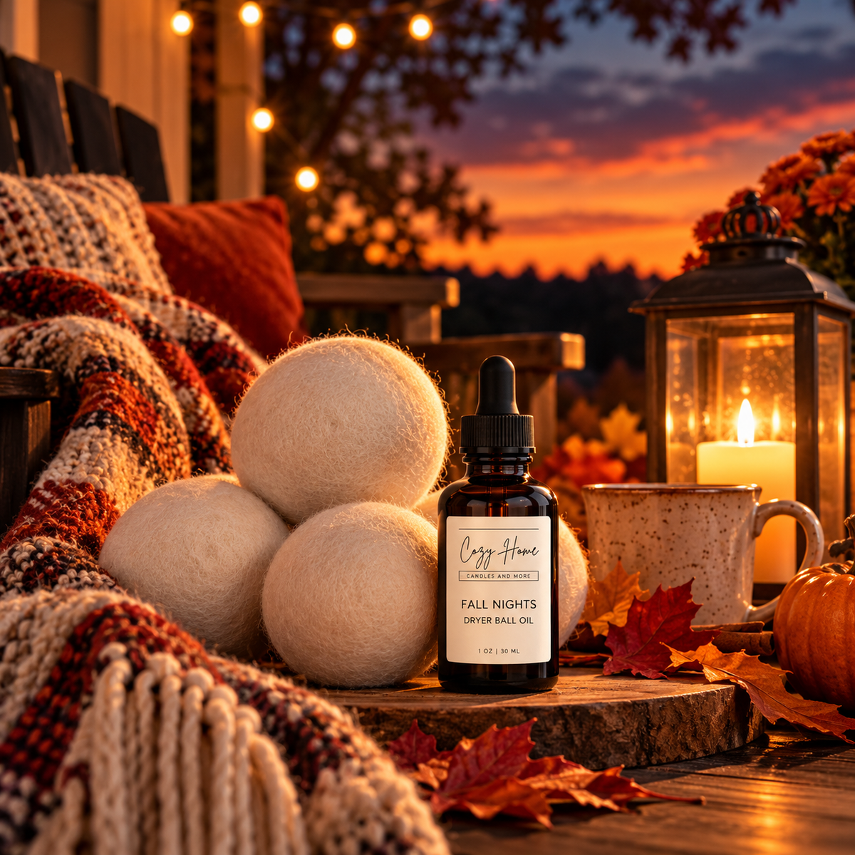 Fall Nights Dryer Ball Oil Kit